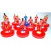 Subbuteo Andrew Table Soccer Olympiacos 2023-24 on classic Hasbro bases